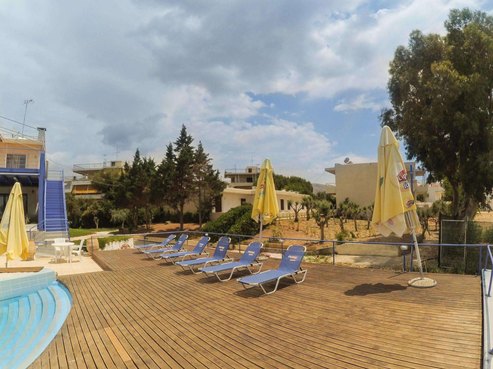 Hotel Vergina Lagonisi Exterior foto