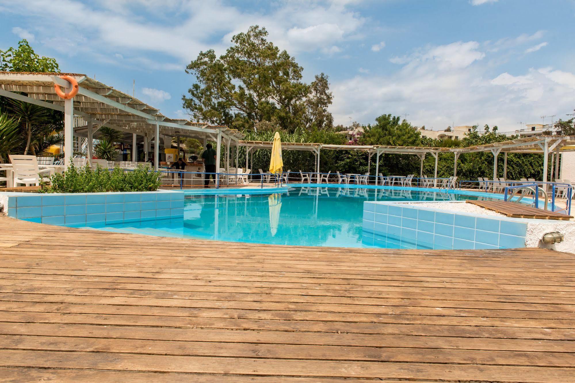 Hotel Vergina Lagonisi Exterior foto